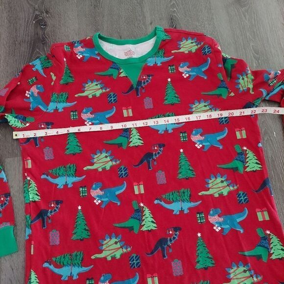 Wondershop Dinosaur Christmas Pajama Set Mens Large - Picture 7 of 8